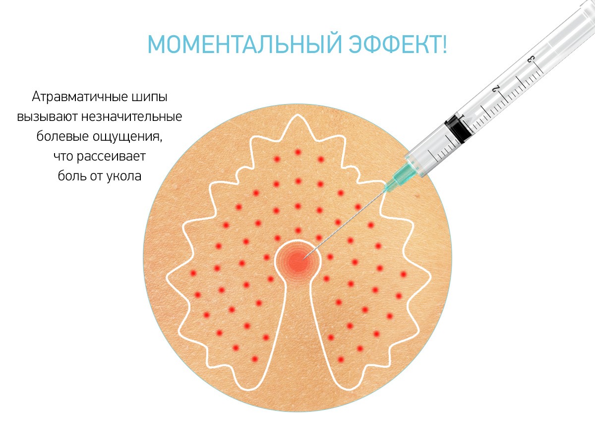 Аппликатор для инъекций Ежик