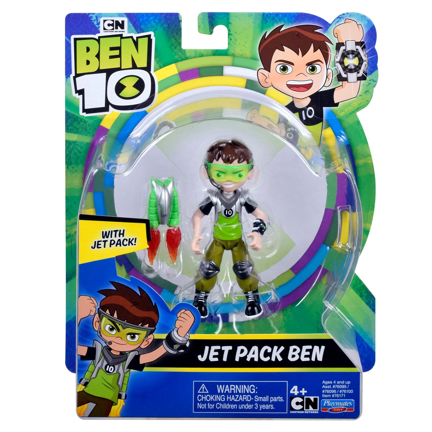 Игрушка Ben 10 Фигурка 12.5 см, Бен с реактивным рюкзаком