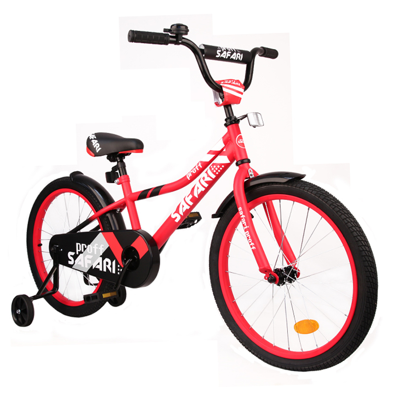 Велосипед 12" Safari proff, красный матовый 1001136