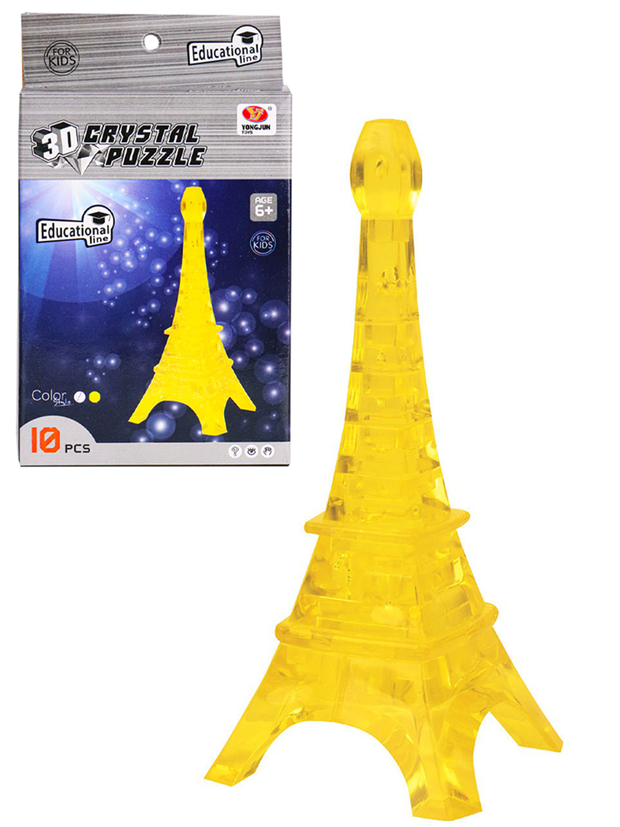 Конструктор пластиковый 3D пазл (10 деталей) Франция