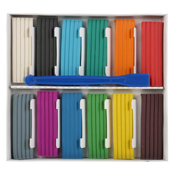 Пластилин классический 12цв. Multiart Три кота 306863