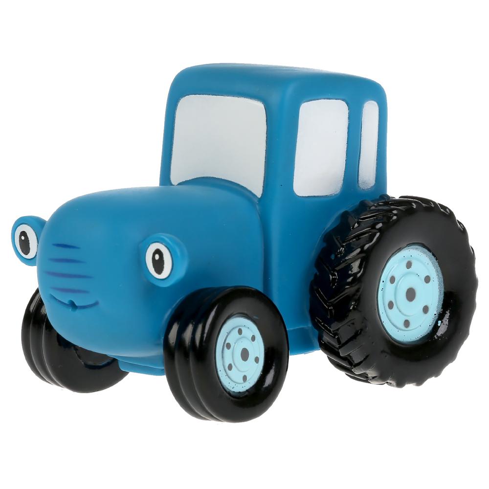 Игрушка для ванны Капитошка Синий трактор 1шт сетка 303598