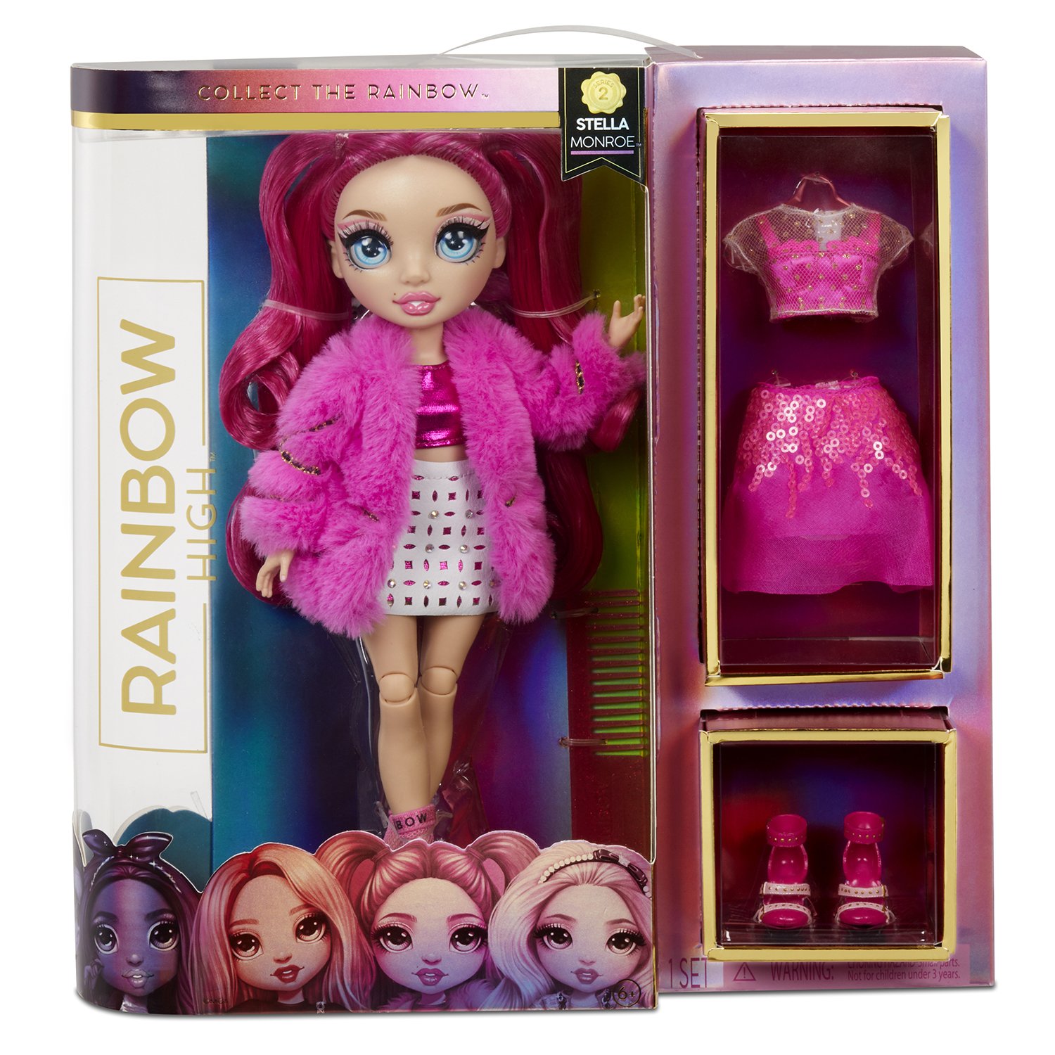 Игрушка Rainbow High Кукла Fashion Doll- Fuchsia