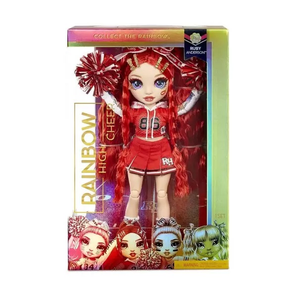Игрушка Rainbow High Кукла Cheer Doll - Ruby Anderson (Red)