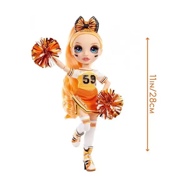 Игрушка Rainbow High Кукла Cheer Doll- Poppy Rowan (Orange)