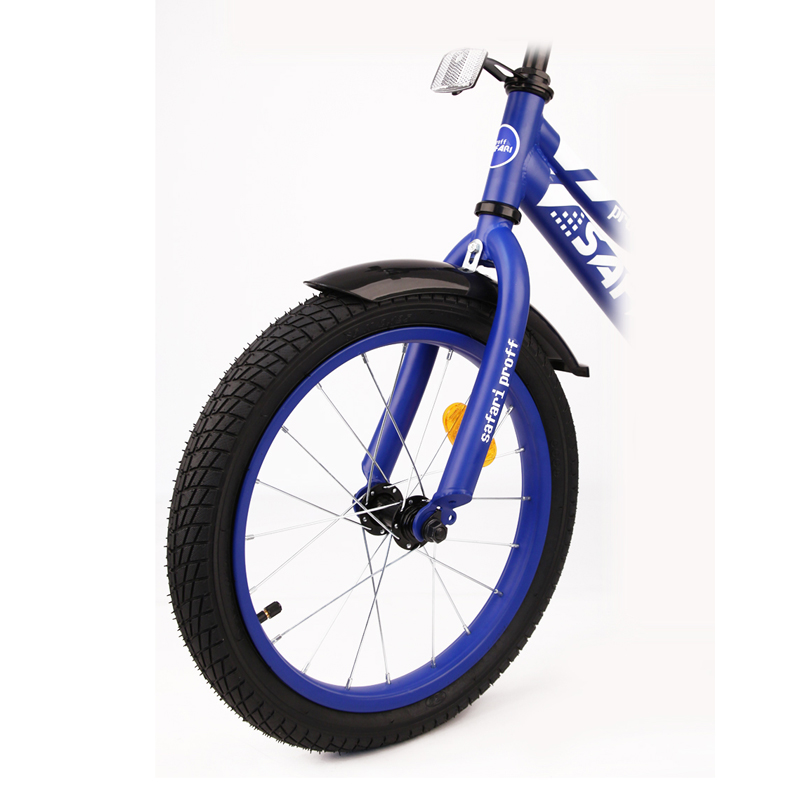 Велосипед 14" Safari proff, синий матовый 1001138