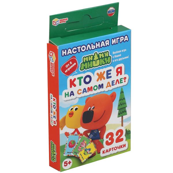НИ Кто же я на самом деле Ми-ми-мишки Карточная игра 32 карточки Умные игры 308425