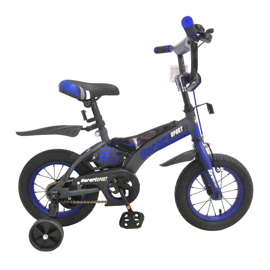 Велосипед 12" Safari proff Sport 2-х колесный синий 1045117/1