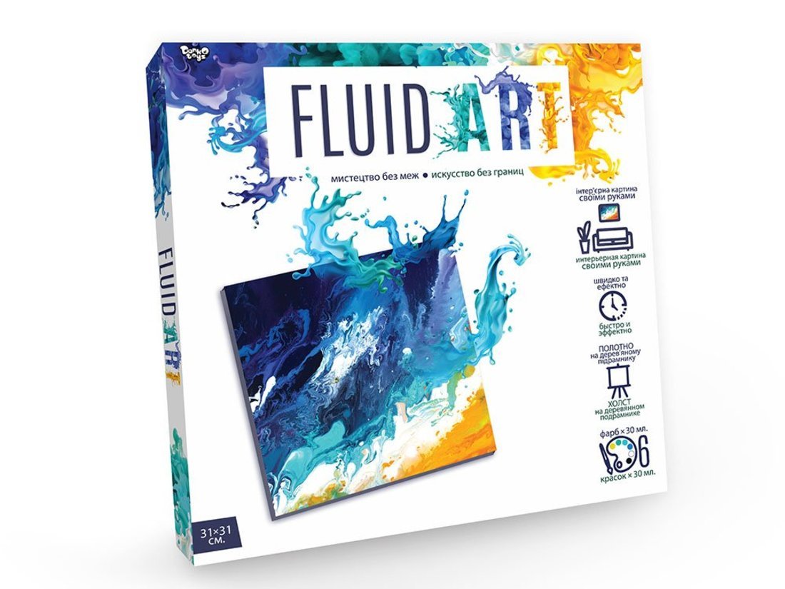Набор креативного тв-ва Fluid Art, набор №3