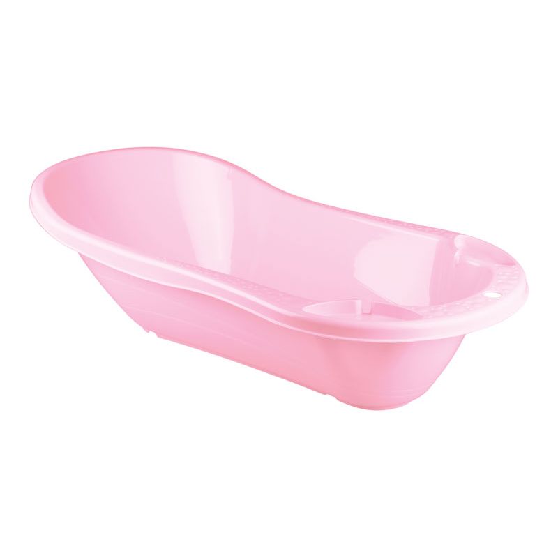 Ванна детская с клапаном для слива светло-розовый