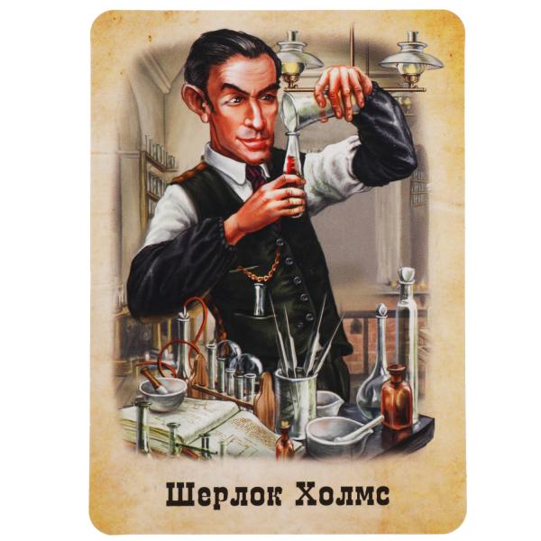 Детективная карточная игра Умные игры Дело Шерлока Холмса (18 карточек) 309822