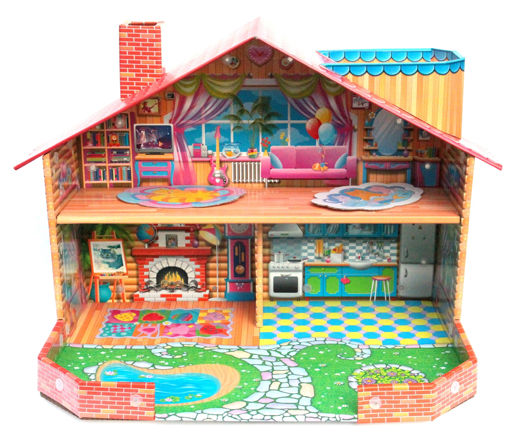 Кукольный дом / Maison de Poupee из бумаги