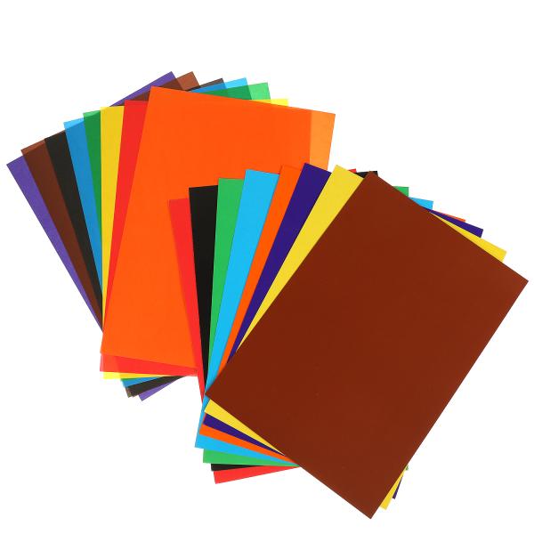 Набор цветная бумага и цветной картон Хот вилс (8+8) Умка 314633
