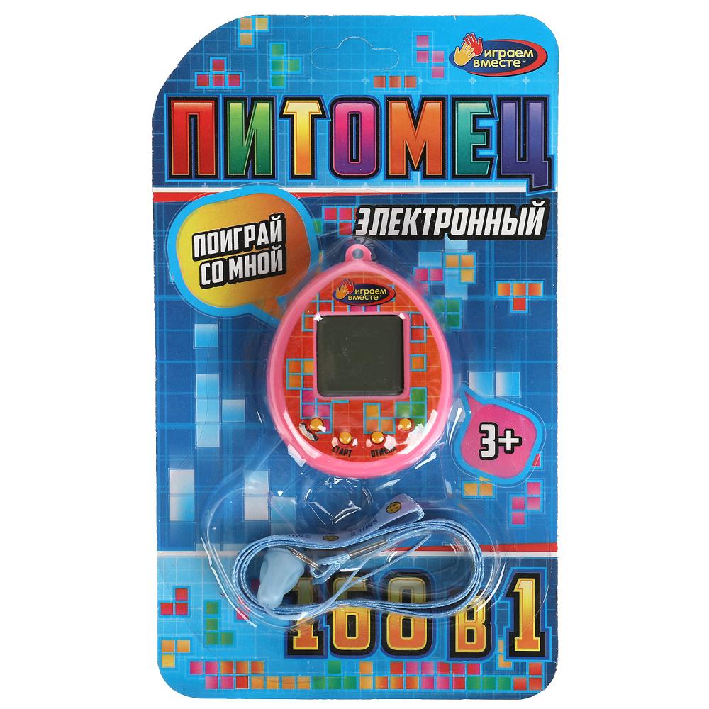 Электронная логическая игра Играем вместе питомец 18*10,5*2см 314603