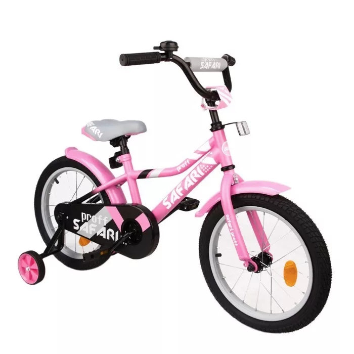Велосипед 18" Safari proff URBAN, розовый матовый 1001146/2