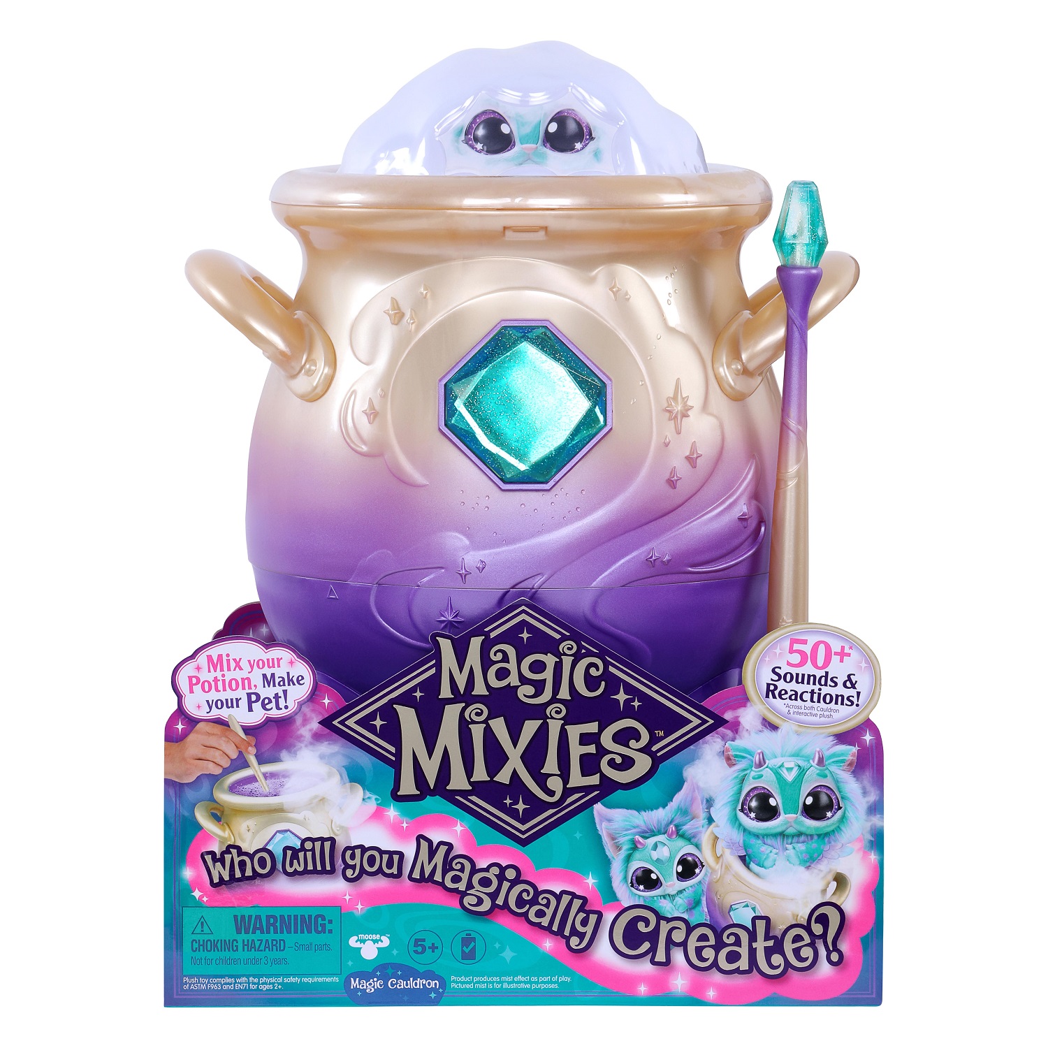 Мэджик Миксис Игровой набор интерактив Волшебный котел бирюз ТМ Magic Mixies