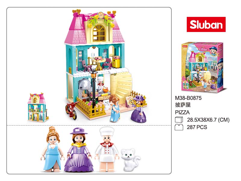 Конструктор Слубан для девочек 287 дет.