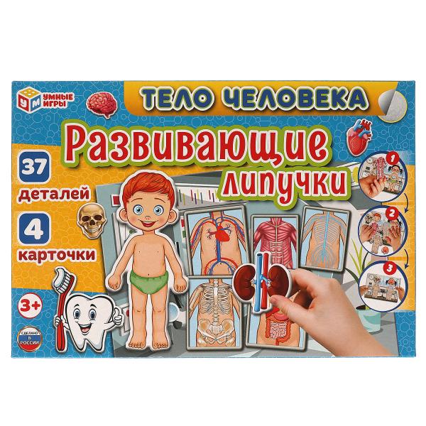 НИ Умные игры Тело человека Игра с липучками 317719