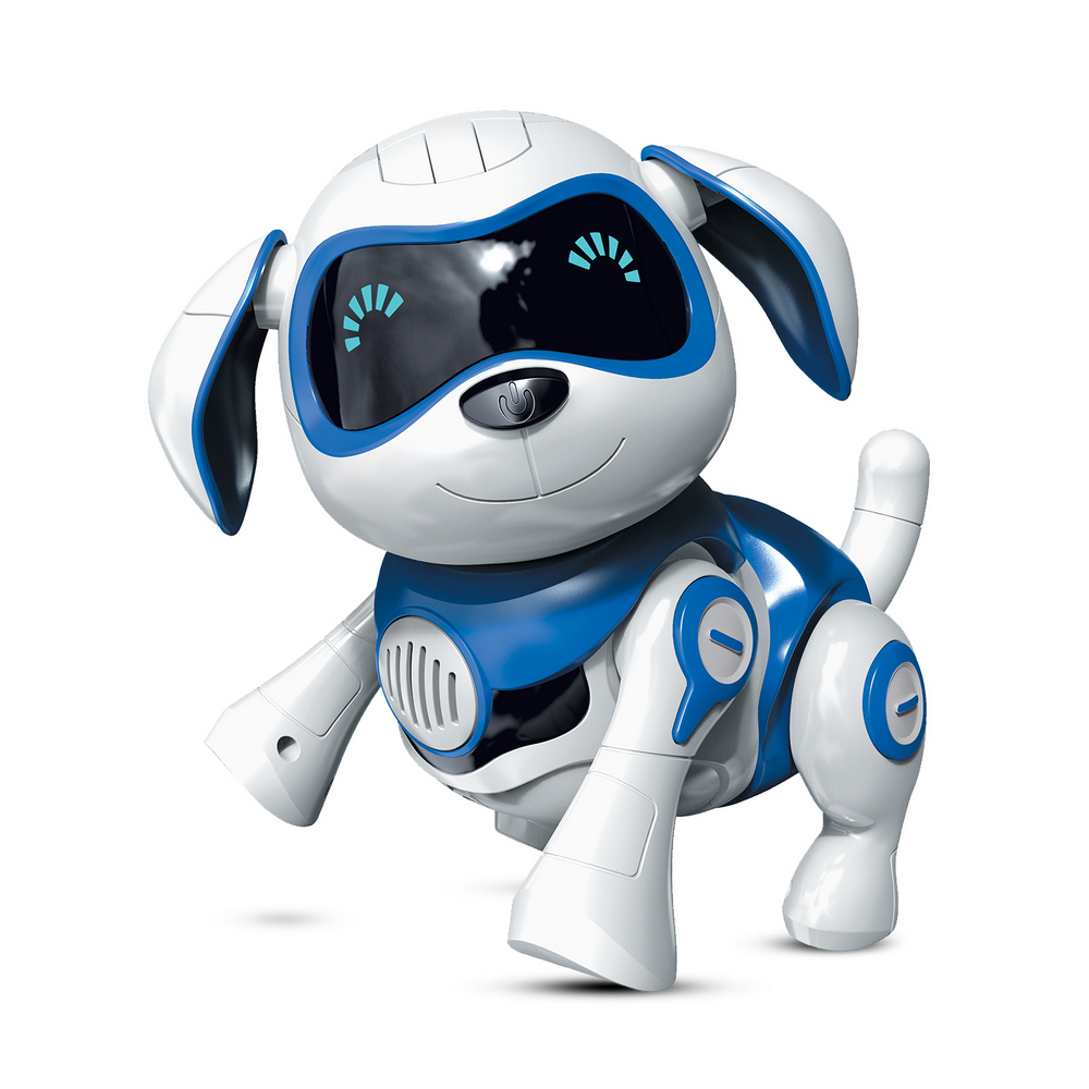 Интерактивная игрушка Mioshi active Умные животные: Весёлый пёс (17см,свет,говор.поёт,подвиж,син)