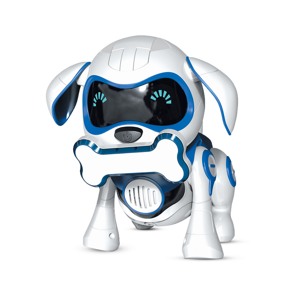 Интерактивная игрушка Mioshi active Умные животные: Весёлый пёс (17см,свет,говор.поёт,подвиж,син)