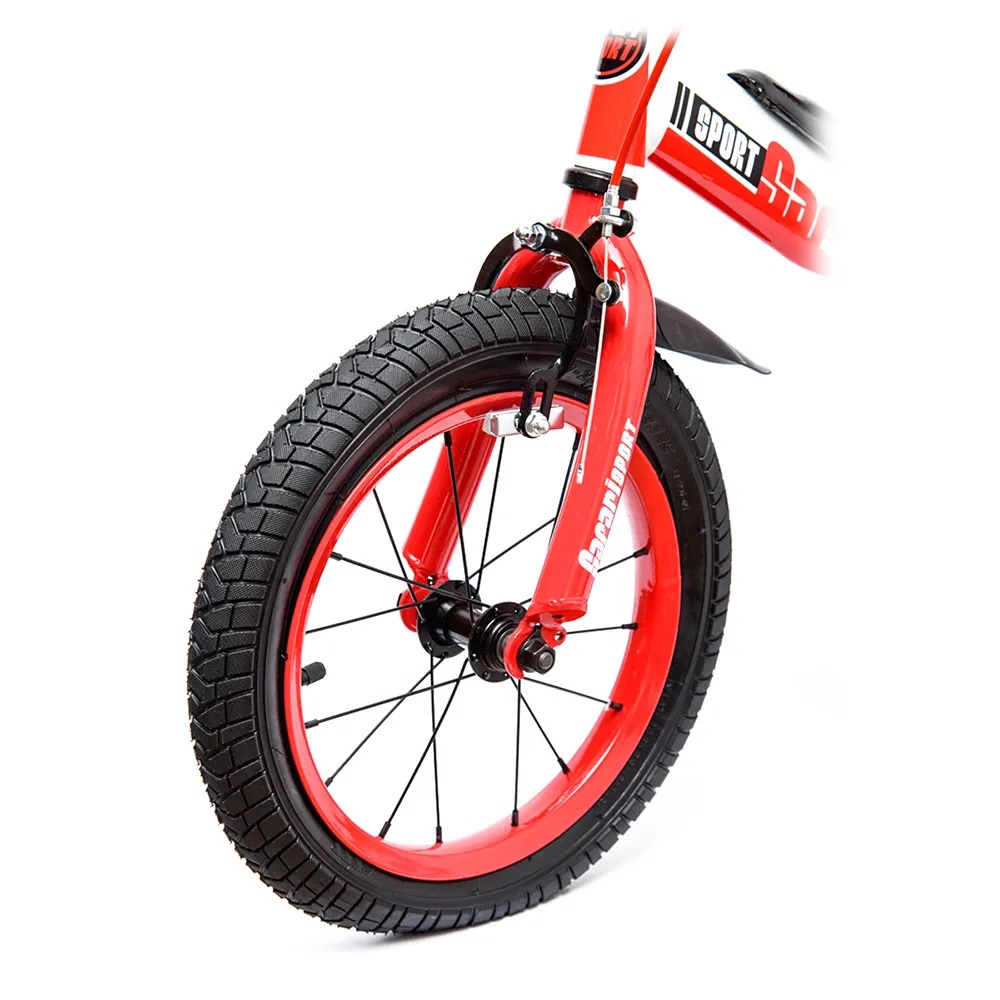 Велосипед 16" Safari proff Sport 2-х колесный красный 1045131/2