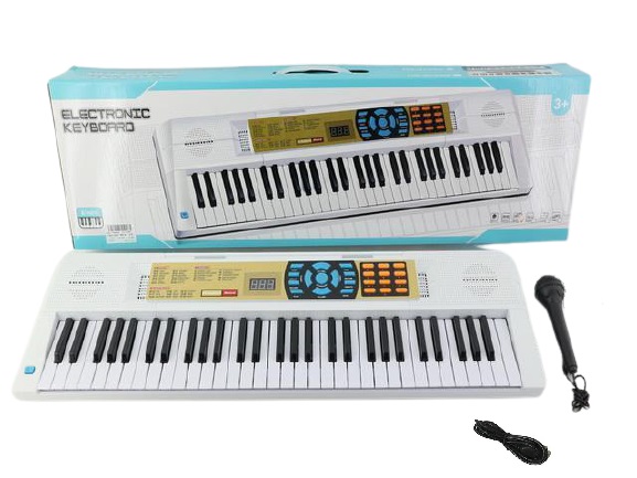 Пианино от сети с микрофоном 61 клавиша (USB кабель без блока)