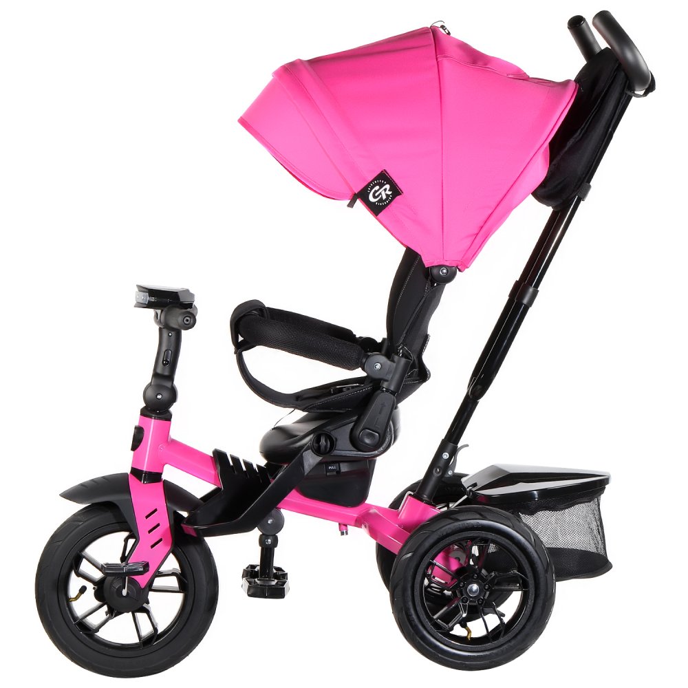 Велосипед City-Ride Lunar надувн. колеса 12" и 10" поворот. сиденье розовый