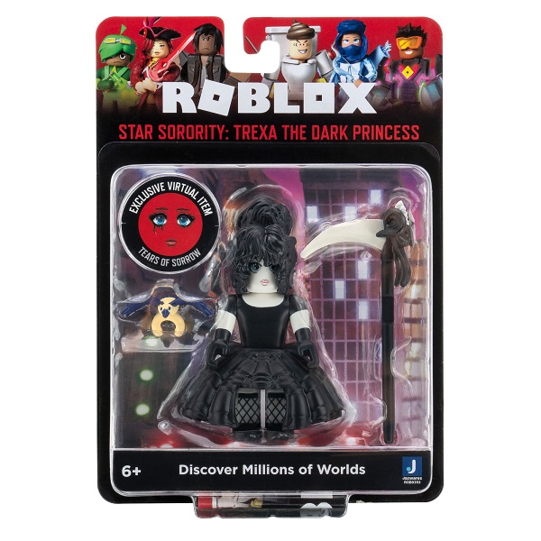 Игрушка Roblox - фигурка героя Star Sorority: Trexa the Dark Princess (Core) с аксесс.