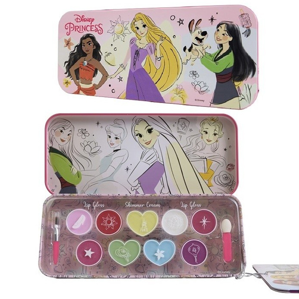 Princess Игровой набор детской декоративной косметики для лица и ногтей в сумочке кр