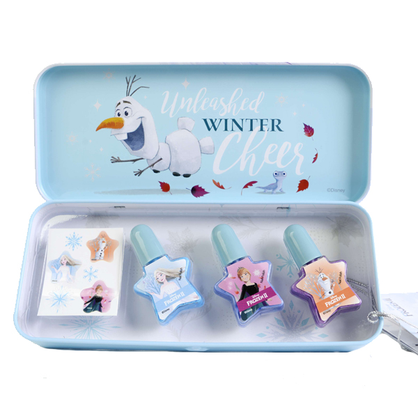 Frozen Игровой набор детской декоративной косметики для ногтей в пенале мал.