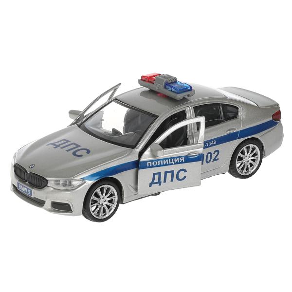 Машина метал. Технопарк BMW 5-ER Sedan M-Sport Полиция 12 см, 319645