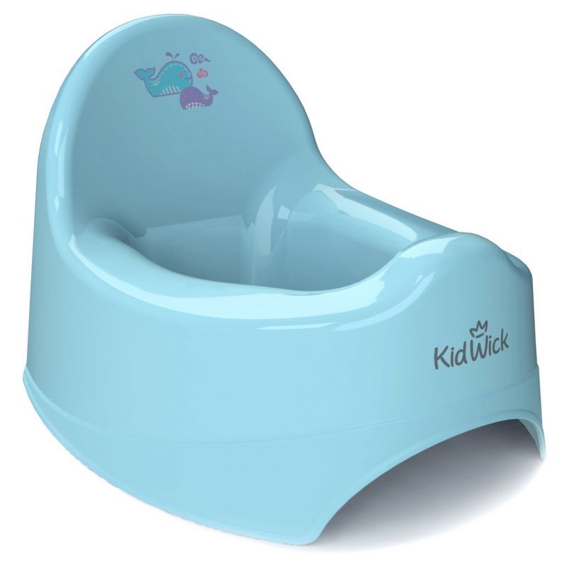 Горшок туалетный Kidwick МП Наутилус голубой