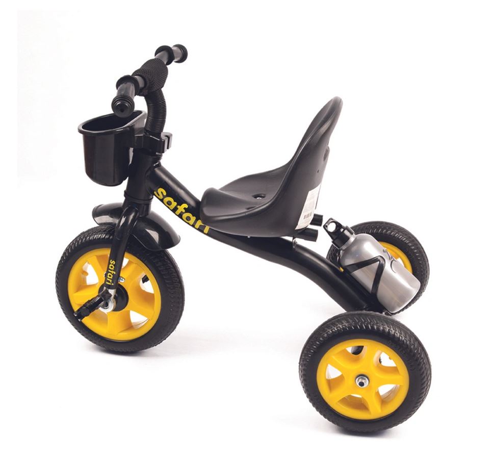 Велосипед Safari Trike Kids трехколесный, пласт.колеса 10"/8" черный 1003104/2