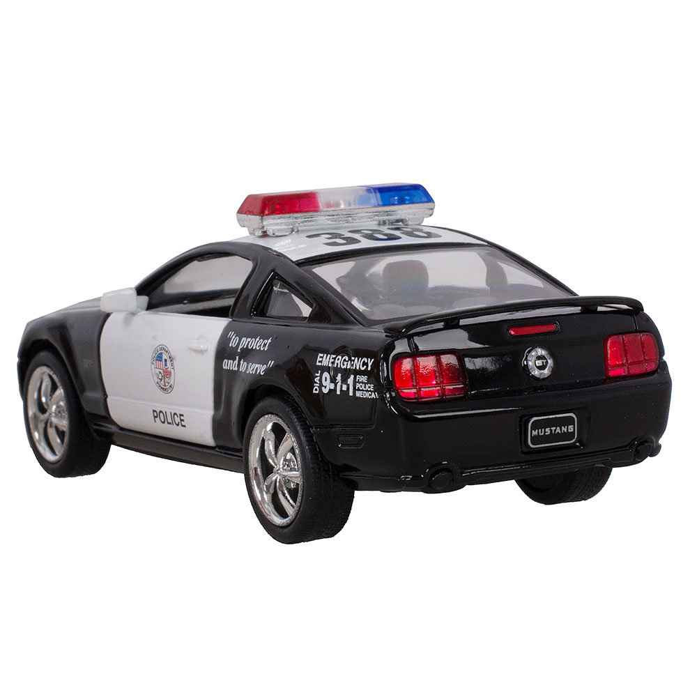 Машина метал. 2006 Ford Mustang GT (Police) мет., инерц. модель машины 1:38