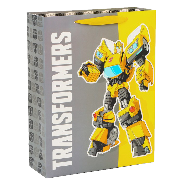 Пакет подарочный Transformers Трансформеры, 31х40х11,5 см