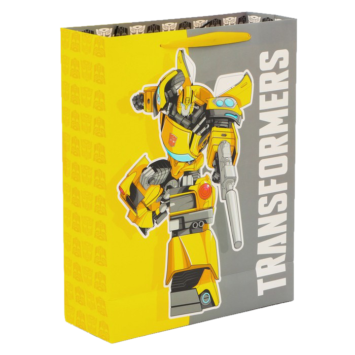 Пакет подарочный Transformers Трансформеры, 31х40х11,5 см