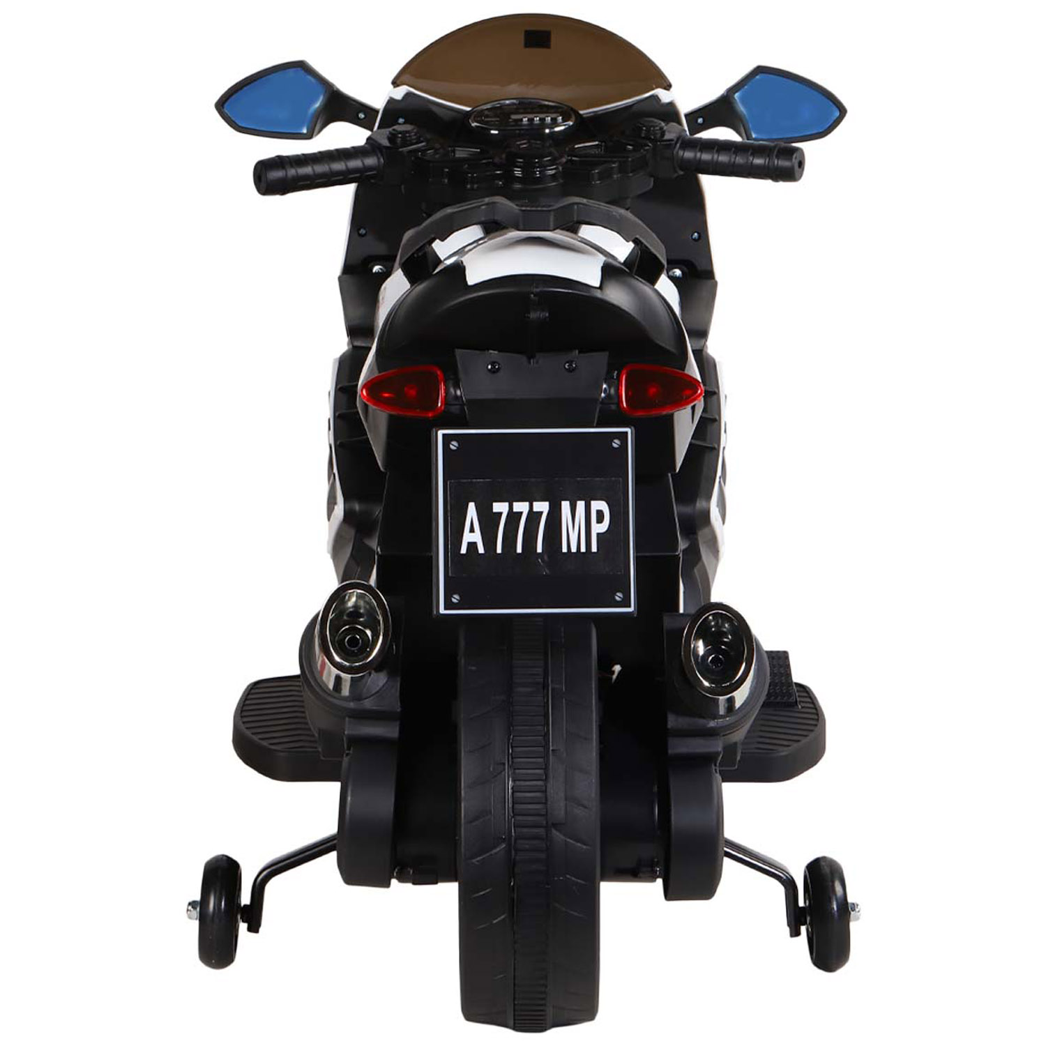 Мотоцикл на аккум. белый  6V7AH*1, свет, МР3 плейер, 95*47*63см, макс. 25 кг