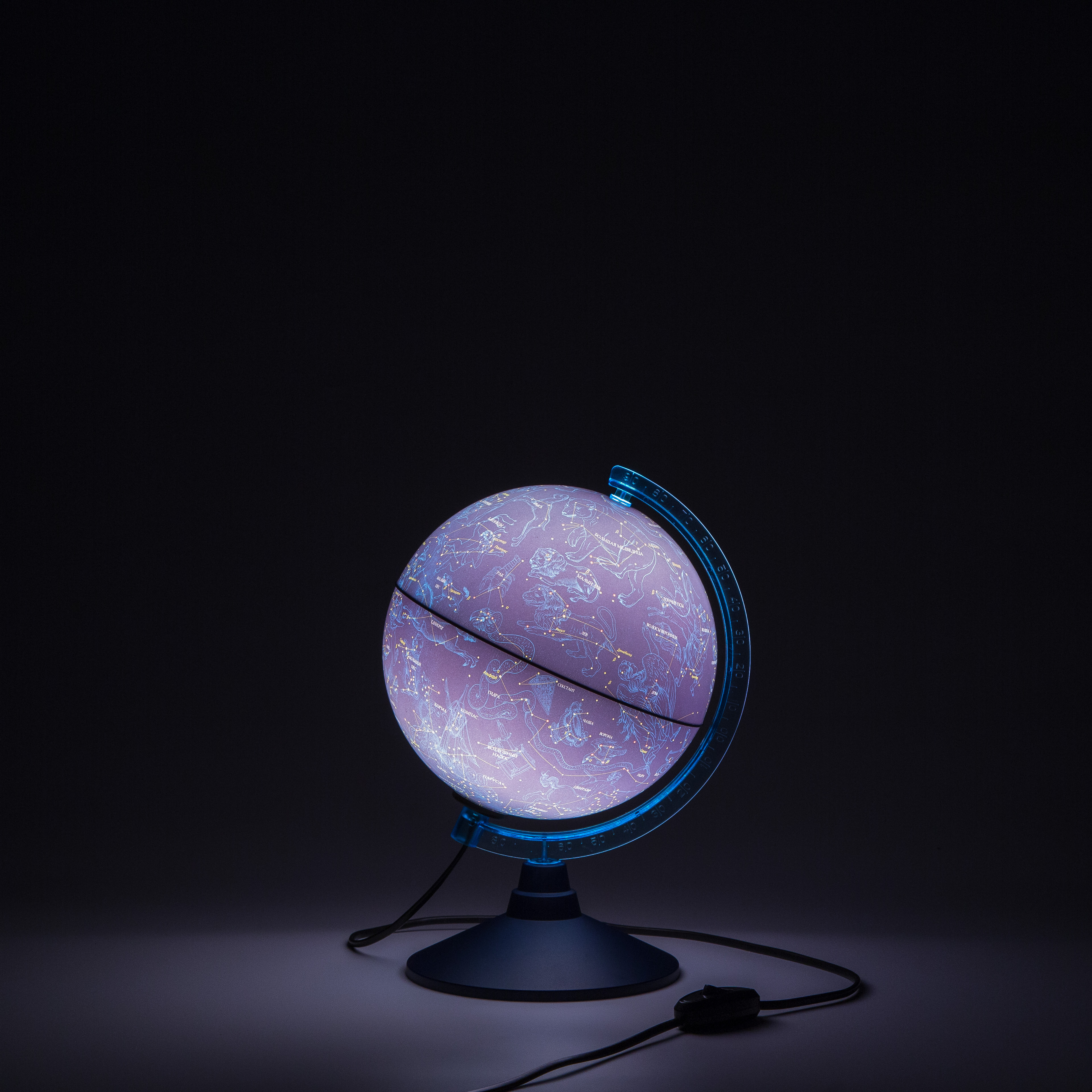 Глобус звездного неба, D-210 мм с подсветкой, серия Классик Евро