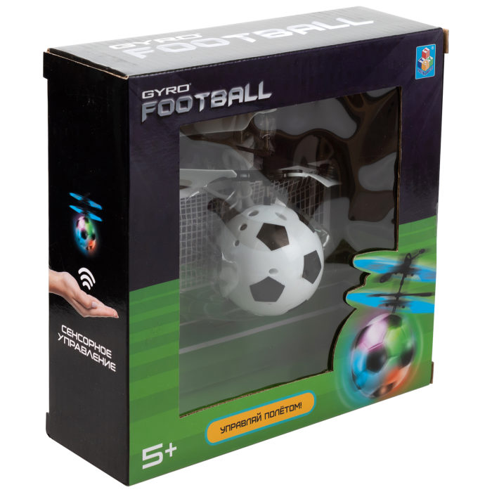 Gyro-FOOTBALL, шар на сенсорном управлении, со светом 4,5 см в кор.