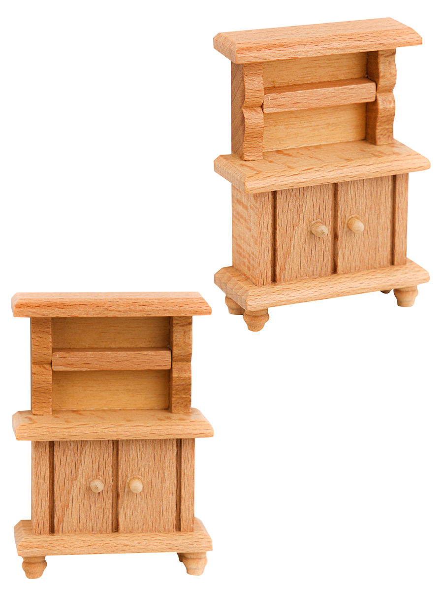 Набор игрушечной мебели деревянной. Гостинная-3 (8 предметов) (пласт.коробка)