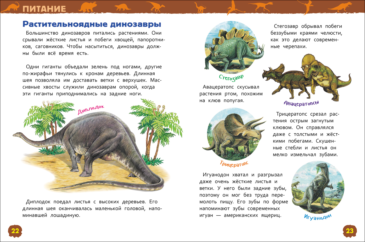 История динозавров читать с картинками