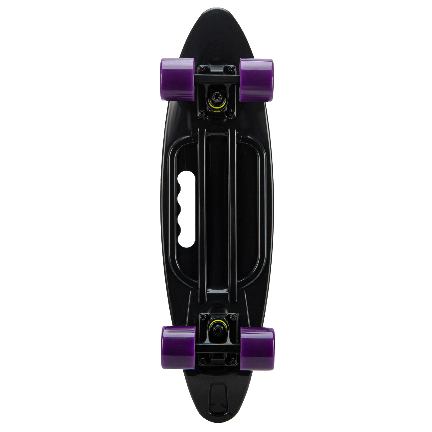 Скейтборд Fish фиолетовый размер 23"х6", колеса 60х45мм 82А, подвеска алюм. 3,25"