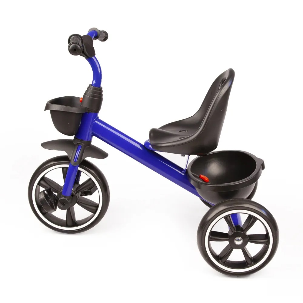 Велосипед 3 кол. Safari Trike Kids 10"/8" пласт. колеса, синий 1002495/1