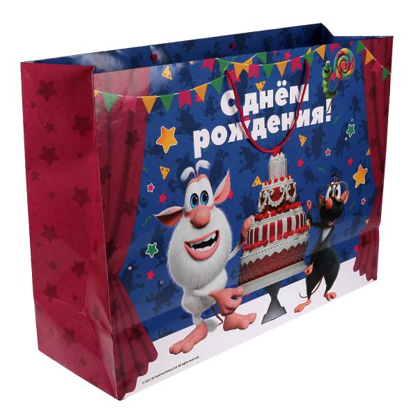 Пакет огромный xxxl Буба 45*60*20 см буба, с днем рождения Чудо Праздник 335836