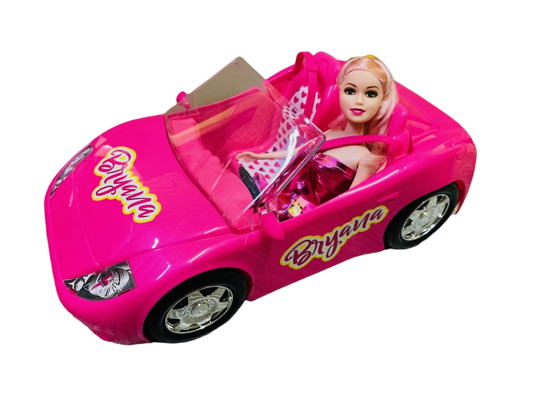 Машина с куклой