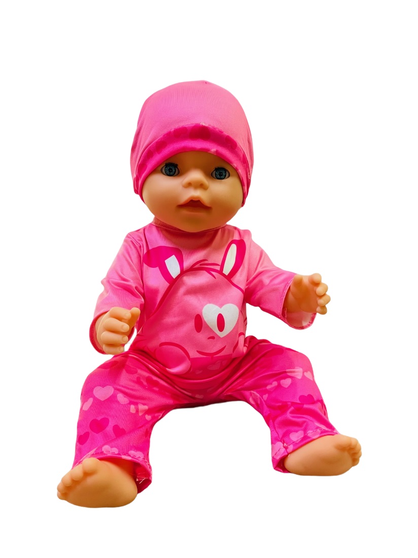 Пупс BL037K-C 45 см пьёт, писает, текут слёзки, с аксесс в пакете 59*28*9