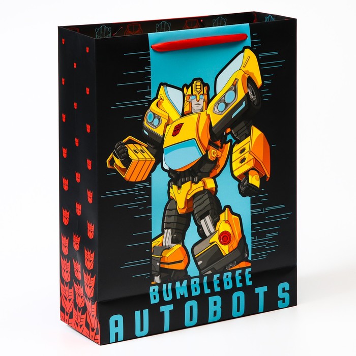 Пакет подарочный Autobots Трансформеры, 31х40х11,5 см