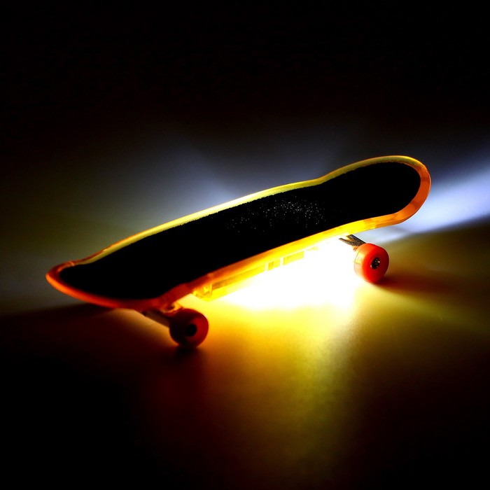 Пальчиковый скейт Тони со свет. эффектами микс