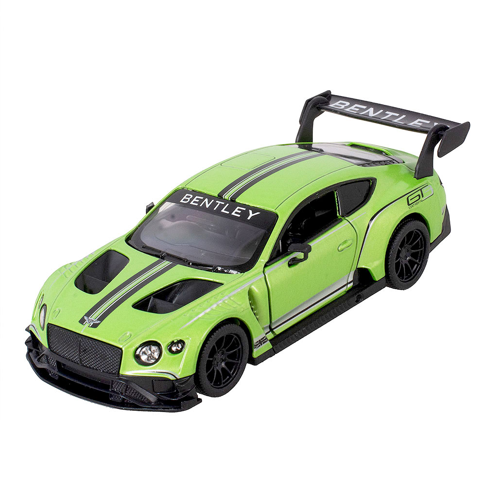 Машина метал. Bentley Continental GT3 мет. инерц. модель машины 1:36