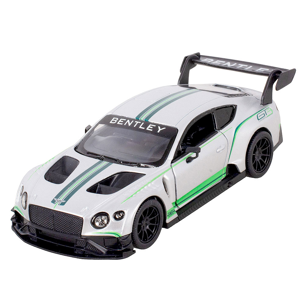 Машина метал. Bentley Continental GT3 мет. инерц. модель машины 1:36